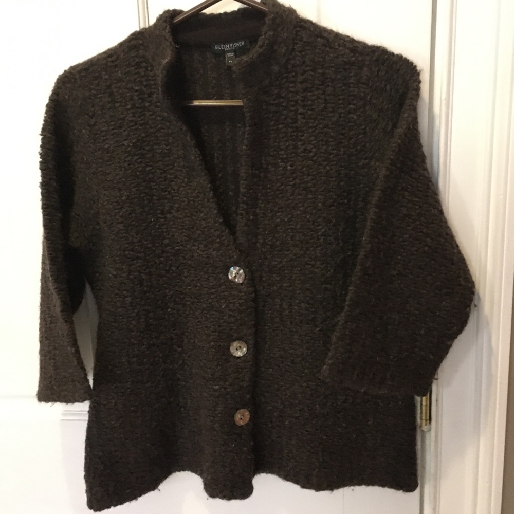Eileen Fisher cardigan sweater